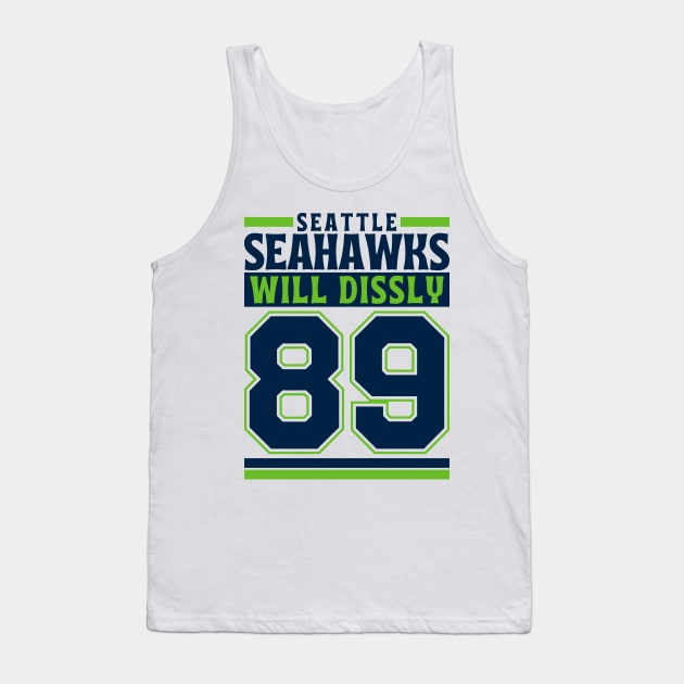 Seattle Seahawks Will Dissly 89 Edition 3 Tank Top by Astronaut.co